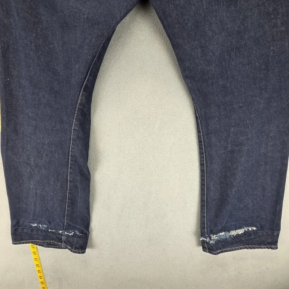 Vintage Levis Engineered Jeans Mens Blue Dark Wash Twisted Fits 26x28